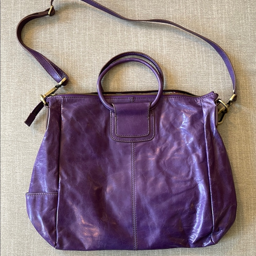 Hobo Bags Purple Sheila genuine leather